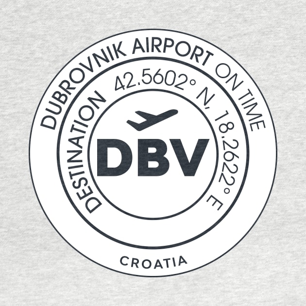 Airport code DBV Dubrovnik by Woohoo